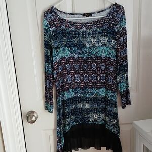 Cupio Multicolor Patterned Tunic